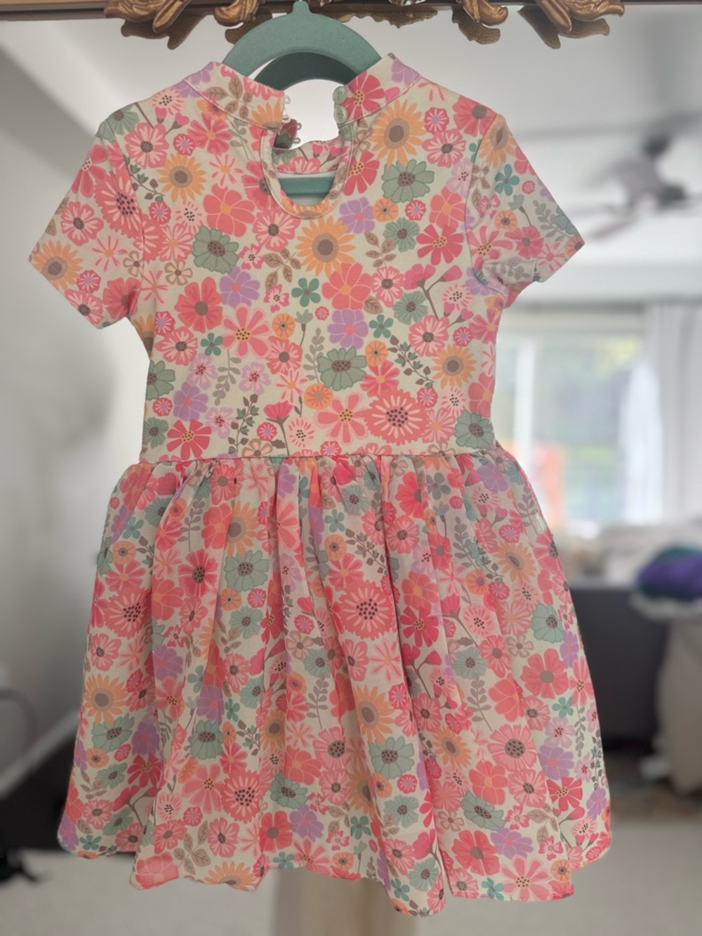 Taylor Joelle Floral Garden party dress, size 5, EUC